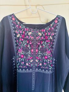 Pretty black Kurta - 4XL
