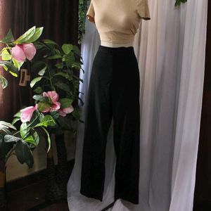 Vintage Black Straight Leg Pants