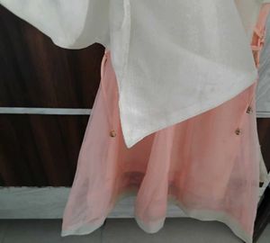 Girl Ethnic Wear Flared Dress