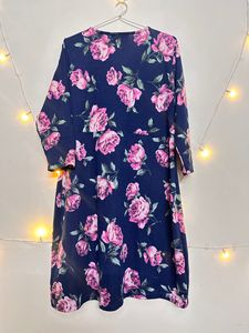 109 F Flower Print Dress