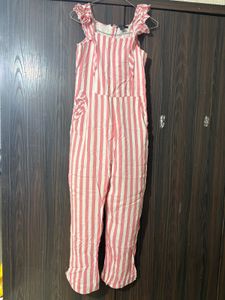FOREVER 21 Striped jumpsuit