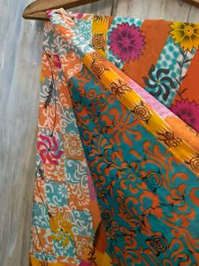 Multicolored Daily Use Saree