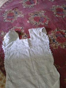 White Embroidered Blouse