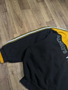 Youthful Two-Tone Sweatshirt