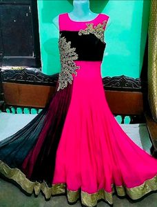 Beautiful Rose pink Wedding Gown✨💕