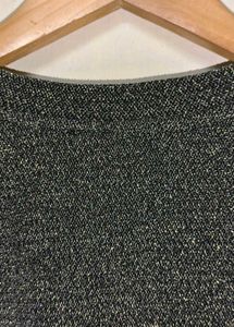 Trendy New Sparkly Silver Sweatshirt