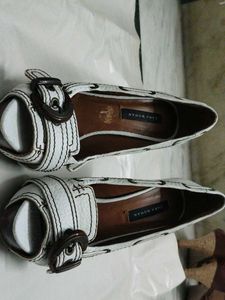Zara Blanco Heels
