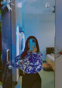 Tie Dye Long Sleeve Top