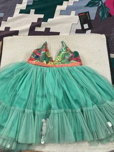 Mint Green Tulle Party Dress
