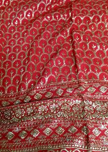 Women  Fashionable  Embroidery Kurta Palzoo Set Wi