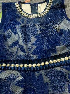 Navy Blue Gown