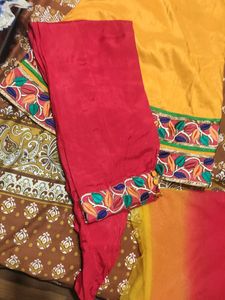 Special Discount Mustard Red Suit