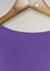 Trendy New Purple Sleeveless Top