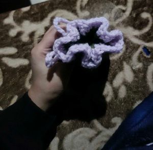 Crochet Drawstring Pouch