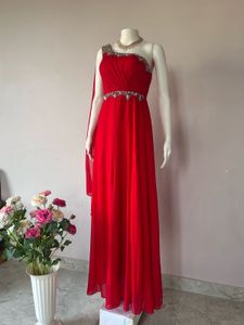 Elegant Red Gown