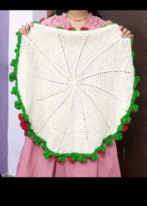 Crochet Rose Bouquet Blanket