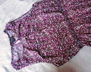 floral multicolour dress