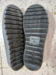 Black Woven Slip-On Shoes