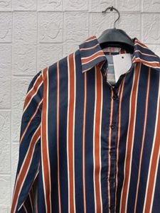 New with tag Pinterest Korean Striped Long Sleeve