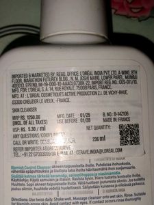 CeraVe Blemish Control Cleanser