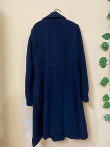 Navy Blue Overcoat