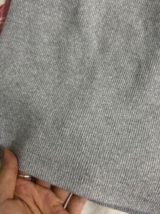 Grey Crop Top