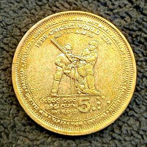 1996 Cricket World Cup Coin