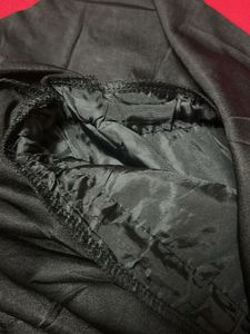 Chic Black Peplum Top