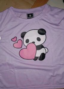Cute Panda Graphic Tee