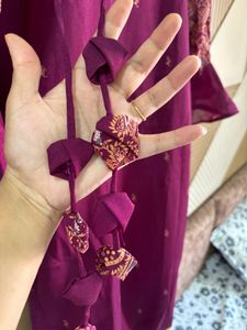 Kurta Plazo Set With Fancy Sleeve