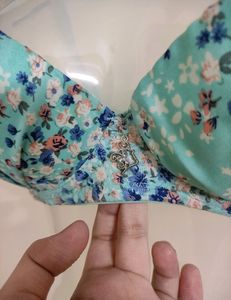 Floral Padded Bra