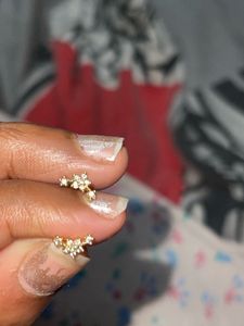 Cynthia Flower Stud Earrings (used &amp; sterlised)