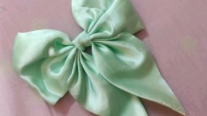 Bow Clip With Scrunchie (Combo Of 3)