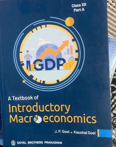 J.P Goel Class 12 Introductory Macroeconomics
