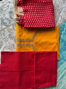 Chanderi Dress Material