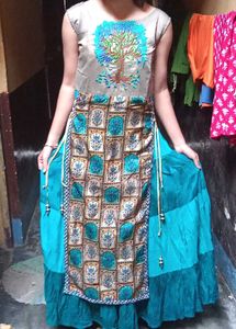 Boho Embroidered Kurta