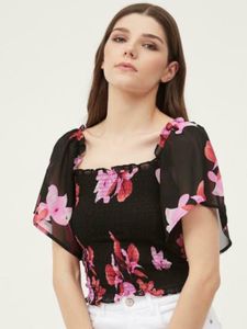Floral Crop Top