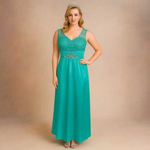 Elegant Teal Maxi Dress