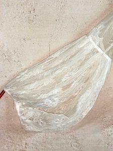 Oversized See-through Fashion Crop Top Sheer