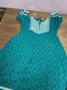 Elegant Teal Kurta Set