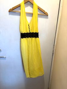 Beautiful Halter Neck Imported Dress