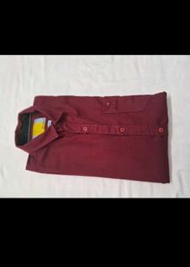 Maroon Casual Shirt