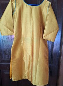 Mustard Color Kurta