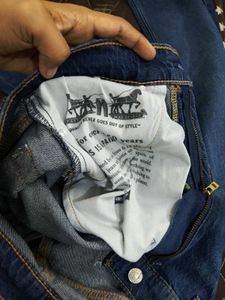 Levi&#39;s Denim blue straight fit jeans