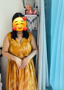 printed gotta Patti fusion lehnga choli