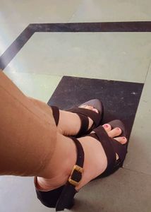 Brand New DENILL BLACK Heels 👠 40 Size