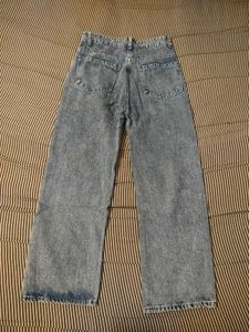 Wide Leg Denim Jeans