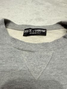 Dolce &amp; Gabbana Grey Crown 👑 Sweatshirt