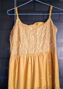 Anarkali suit with dupatta