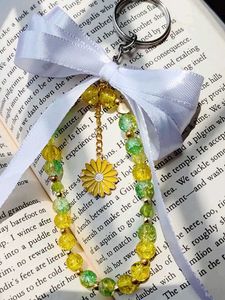Sunflower Charm Keychain